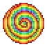 rainbow spiral